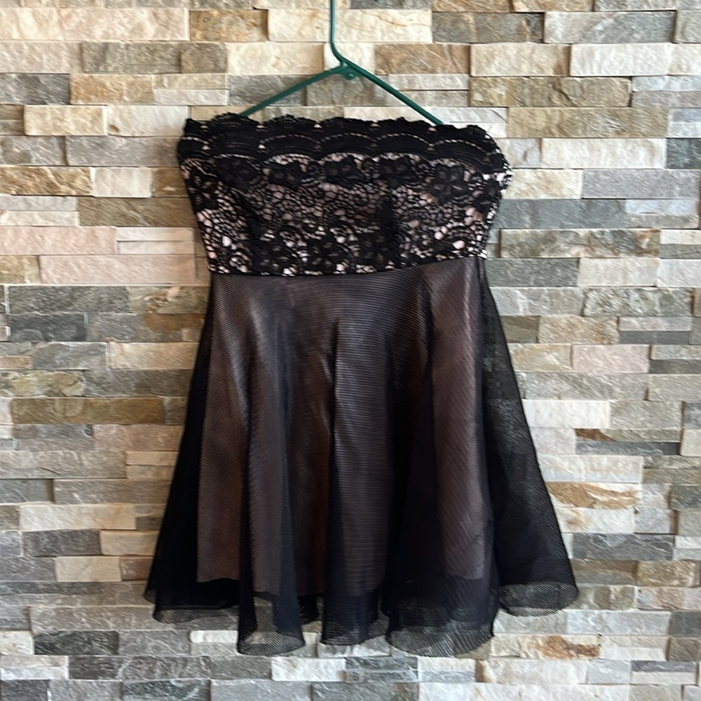 Elegant Black Lace Skirt